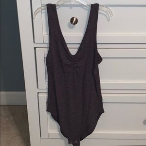 AEO grey soft & sexy plush bodysuit
